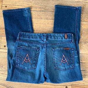 7 For All Mankind A Crops